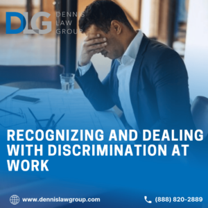 Recognizing and Dealing with Discrimination at Work in California