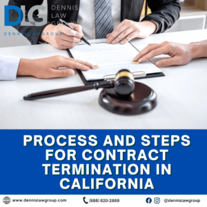 Process and Steps for Contract Termination in California