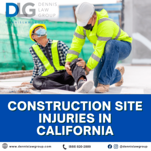 Construction Site Injuries in California