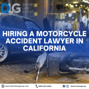 Hiring a motorcycle accident lawyer in California